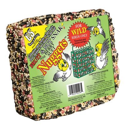 C&S Fruit and Nut Seed Snak with Suet Nuggets
