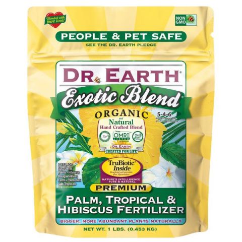 Dr. Earth Exotic Blend Palm Tropical & Hibiscus Fertilizer 6-4-6