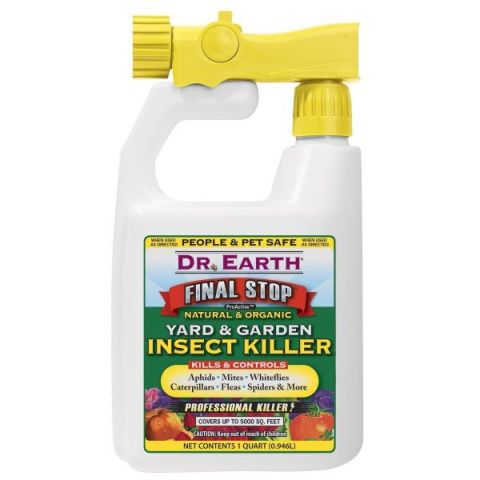 Dr. Earth Final Stop Natural & Organic Yard & Garden Insect Killer Hose End Spray