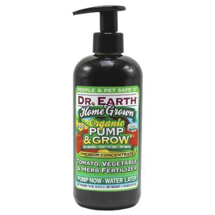 Dr. Earth Home Grown Organic Pump & Grow Tomato Vegetable & Herb Fertilizer