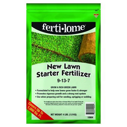 Fertilome New Lawn Starter Fertilizer 9-13-7