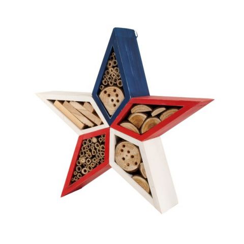 Woodlink Patriotic Red White & Blue Star Insect Shelter