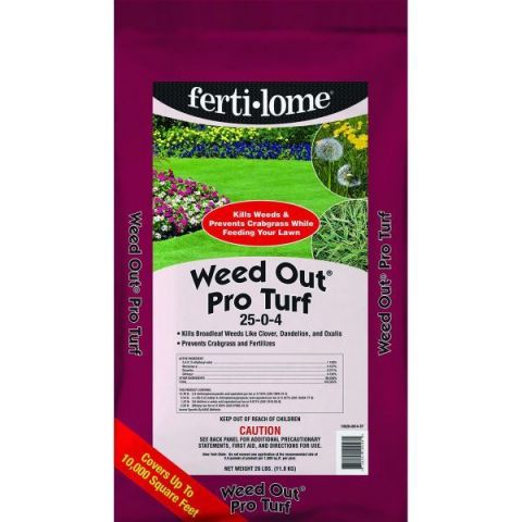 Fertilome Weed Out Pro Turf Crabgrass Preventer Fertilizer 25-0-4