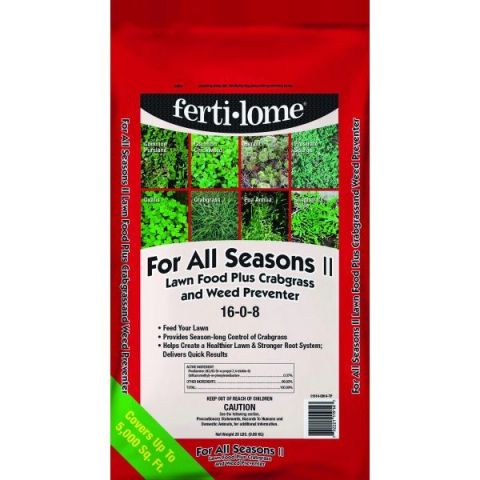 Fertilome For All Seasons II Lawn Food and Weed Preventer 16-0-8
