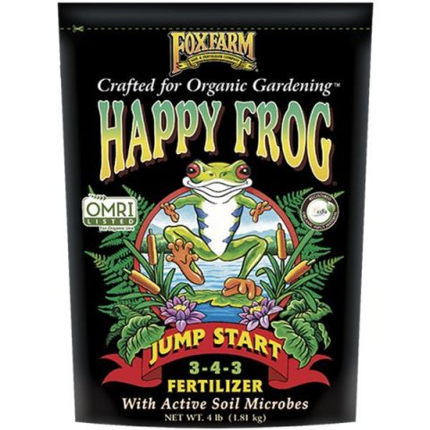FoxFarm Happy Frog Jump Start Dry Fertilizer