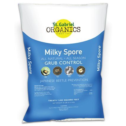 St Gabriel Organics Milky Spore Grub and Japanese Beetle Spreader Mix