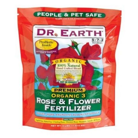 Dr. Earth Total Advantage Organic Rose & Flower Fertilizer 4-6-2
